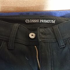 ⑥　パンツ　レディース　CLOSSHI PREMIUM　サイズ　ウエスト６１　ヒップ８９　冬用　裏地あったか素材　ストレッチ生地の画像