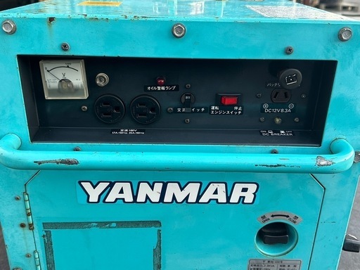 1. YANMAR 2.0KVA ガソリン発電機　防音型 YSG2000SS−6