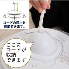 【決まりました】差し上げます。タカズミ日本製LED 昼光色 リモコン付きお部屋の電気の画像