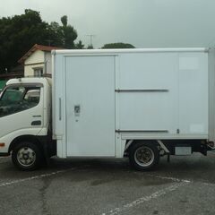 H.29年 日野 デュトロ 2トンパネルバンAT ホワイト  バックカメラ　ETC　左電格ミラー　ラッシングレール2段　サイドドア　集中ドアロック　ABS　エアバック　検付き1年　　16873の画像