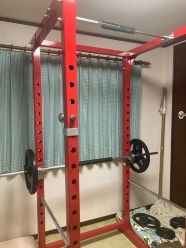 トレーニングセット　パワーラック　ダンベルなど