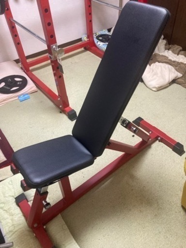 トレーニングセット　パワーラック　ダンベルなど