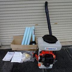 背負い動力散布機　エンジン散布機　肥料散布　共立DME401A　...