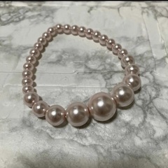 新品未使用品 コサージュ&ブレスレット　フォーマルにピッタリ！3点セット の画像