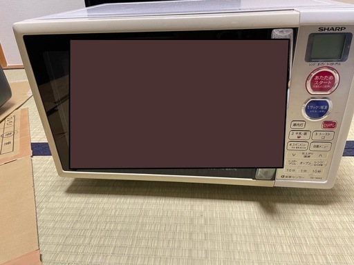 【値引き交渉可】SHARP製　電子レンジ