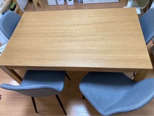 【美品】ダイニングテーブル5点セット