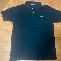 ラコステ　ネイビーポロシャツの画像