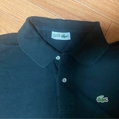 ラコステ　ネイビーポロシャツの画像