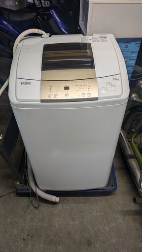 Haier ハイアール　7.0kg洗濯機 JW-K70M 2017年製 高濃度洗浄機能 風乾燥機能 ステンレス槽採用 　2018年製　②