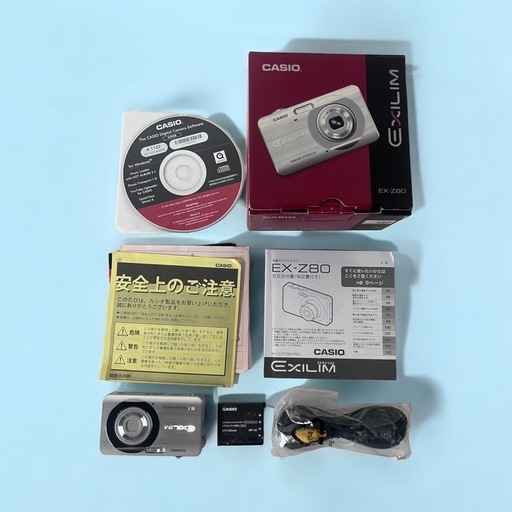 【美品】CASIO EXILIM EX-Z80 カシオ デジタルカメラ