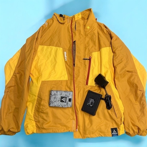 【使用数回美品】フルセット WindCore 空調服 ファン バッテリー AC付