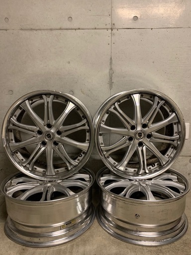 ホイール4本   work  20インチ  PCD120