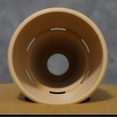 NPot 3Dプリンター鉢　アイスクリーム鉢 NPot-005M ブラックの画像