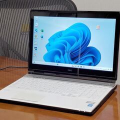 NEC 15インチタッチパネル付【win10+win11 起動8...