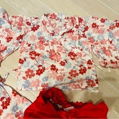 キッズ　浴衣　サイズ95cm　　の画像
