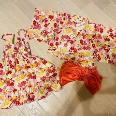 キッズ 浴衣　サイズ95cm