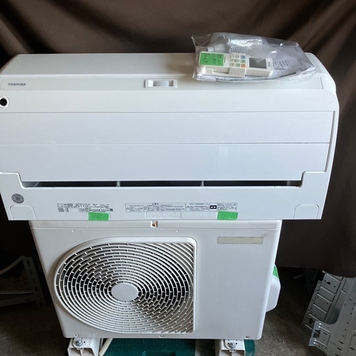 取付込み保証付、東芝2019年2.2KW