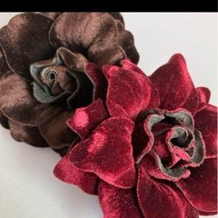 新品未使用品 コサージュ&ブレスレット　フォーマルにピッタリ！3点セット の画像