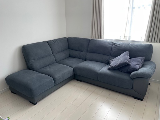 ニトリ　L字型ソファ