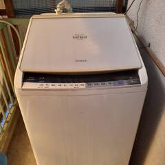 値下げしました。　８ｋｇ洗濯機　4.5ｋｇ乾燥付き