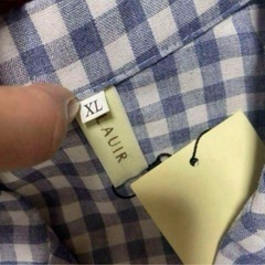新品　LAUIR ラウアー　ＸＬ　チェックシャツの画像