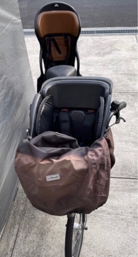 【譲渡済み】自転車　　乳幼児2人同乗可能
