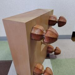 本格派 将棋盤&駒セットの画像