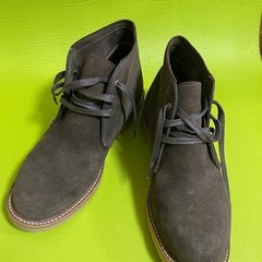 ヌバックレザーブーツ　未使用品　　