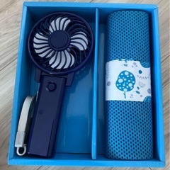 ハンディーファン、クールタオル、クールケットの画像