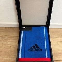 未使用品、adidas、スポーツタオル、ギフト用の画像