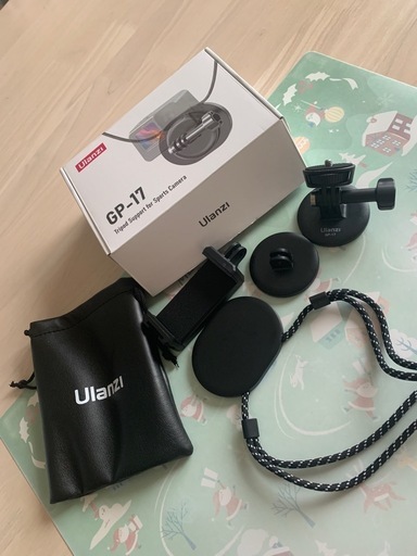 新品未使用　　スマホ　アクションカムマウント　Ulanzi プロフ読んで