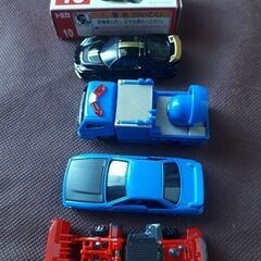 トミカ×3台★タカラトミー★ロータスエキシージR-GT、キャンタ...