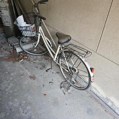 放置自転車　鍵紛失の画像
