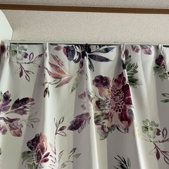 花柄ｶｰﾃﾝの画像