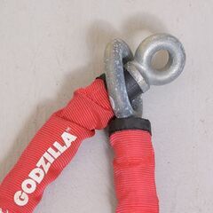 中古品　自転車＆バイク　セキュリティー・ロックチェーン　GODZILLA S.L.＆PADLOOK SG1800　斉工舎(SAIKO) の画像