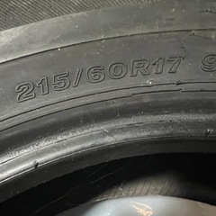 BS夏タイヤecopia.ex10 215/60/17ハイエース、キャラバンの画像