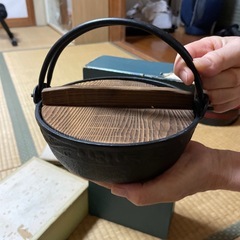 貴重　南部鉄器　鍋　2個セットの画像