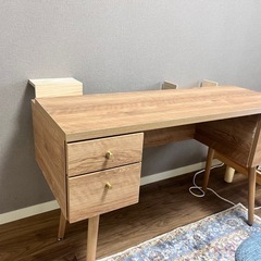 ドレッサーデスク ミラー セットの画像