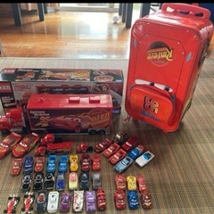 カーズ　トミカ　ミニカー　まとめ売り　キャリーバッグ付き
