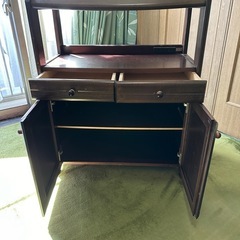 karimoku　木製キャビネットの画像