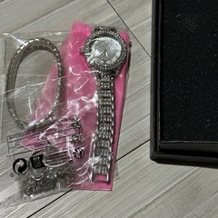 腕時計 ネックレス シルバー