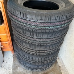 （未使用）ジムニーシエラ純正タイヤ6本＋カバーの画像