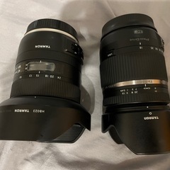 TAMRON  Canonマウント レンズ 2本セット ★ marumi レンズ保護フィルター2枚付きの画像