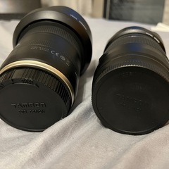 TAMRON  Canonマウント レンズ 2本セット ★ marumi レンズ保護フィルター2枚付きの画像