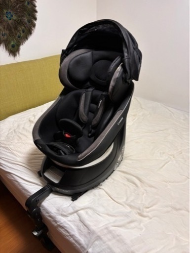 新生児から使えるチャイルドシートクルムーヴ スマート  ISOFIX エッグショック JG-650 　