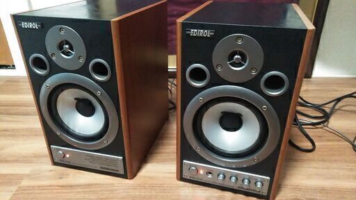 ローランド EDIROL アンプ内蔵型スピーカー MA-20D＆ONKYO デジタルメディアトラスポート ND-S1