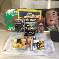 90年代サブカル　
じゃがたら関連　LP、ビデオ、書籍 