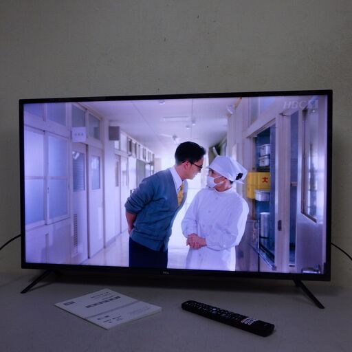 2021年製 美品 TCL 40V型 フルハイビジョン液晶テレビ Androidシステム搭載 配達設置対応/1カ月保証 40S515
