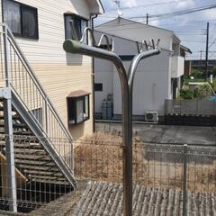 物干し台と竿4m 2セットの画像