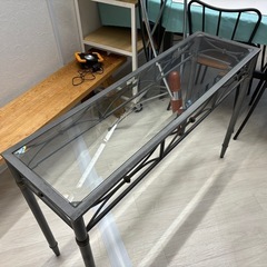 アンティークなガラステーブル(^^)